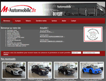 Tablet Screenshot of m-automobile.fr